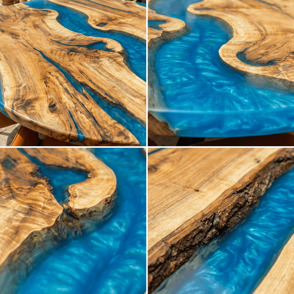 River - Run - Custom Epoxy Table - CET601