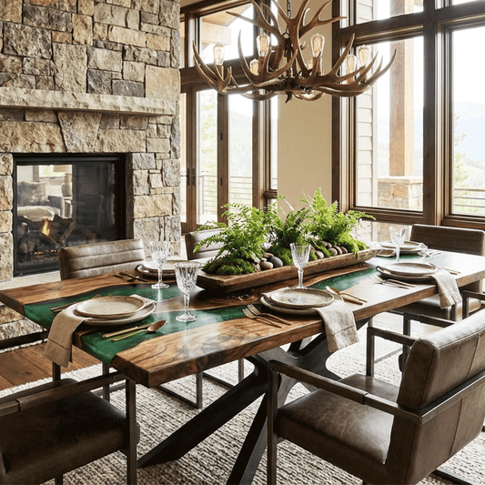 Aspen Summit Custom Epoxy Table - CET832