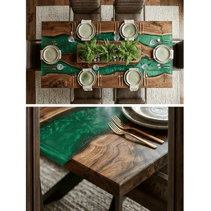 Aspen Summit Custom Epoxy Table - CET832