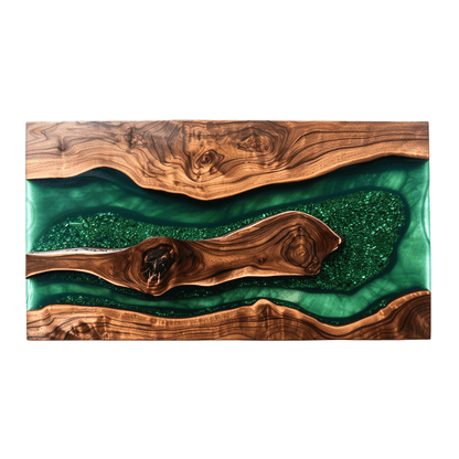 Aspen Summit Custom Epoxy Table - CET832