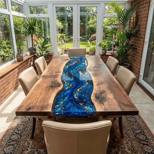 Midnight Galaxy Custom Epoxy Table - CET808