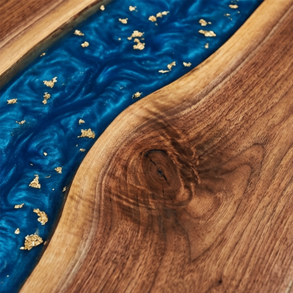 Midnight Galaxy Custom Epoxy Table - CET808