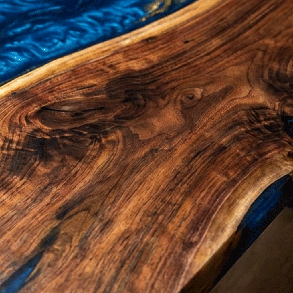 Deep Sea Majesty Custom Epoxy Table - CET813