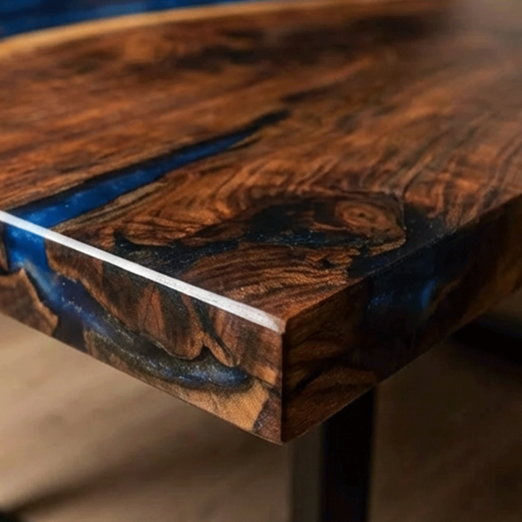 Deep Sea Majesty Custom Epoxy Table - CET813