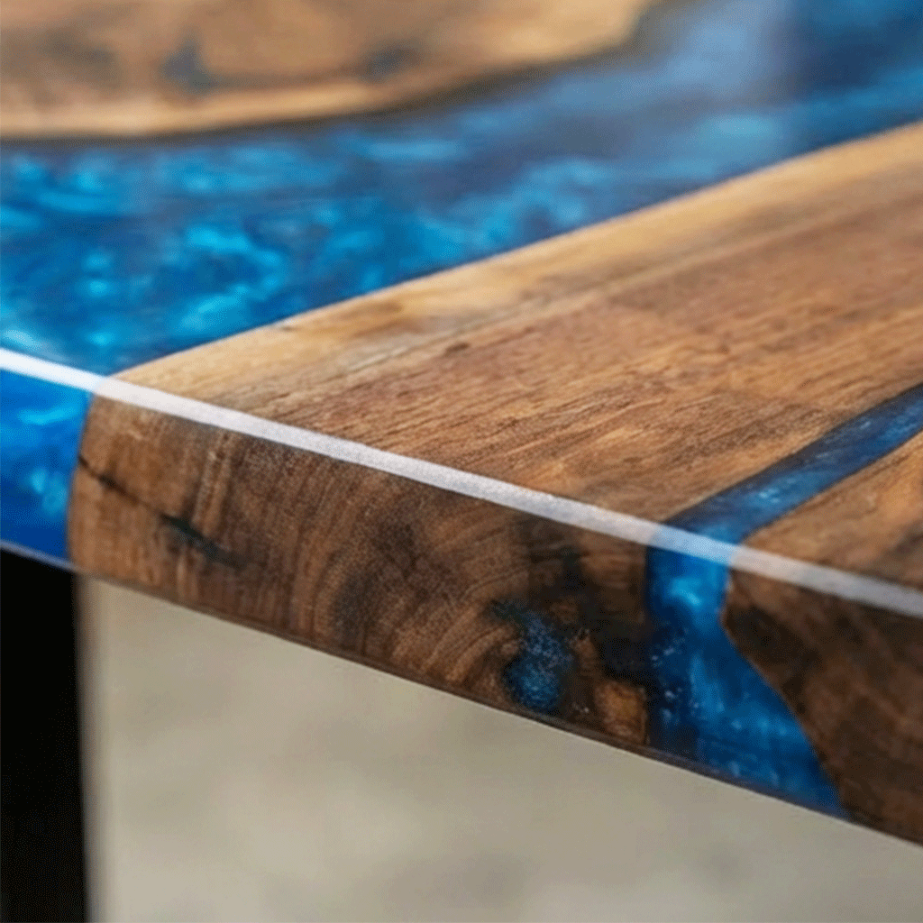 Oceanic Serenity Custom Epoxy Table - CET818