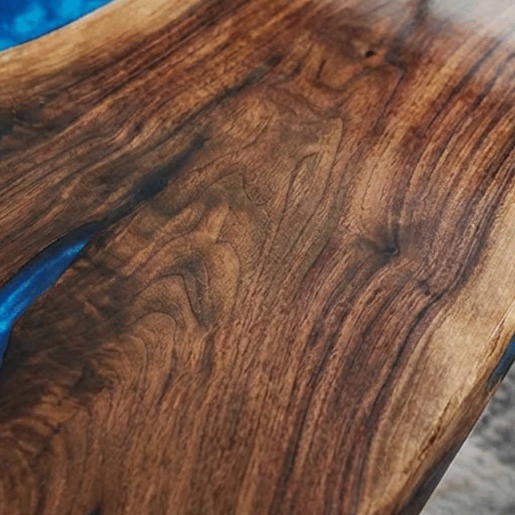 Sapphire Horizon Custom Epoxy Table - CET817