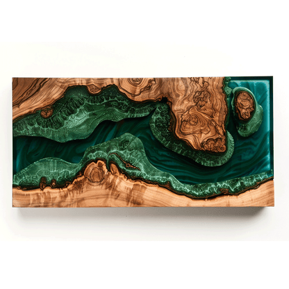 Springtime Solace Custom Epoxy Table - CET831