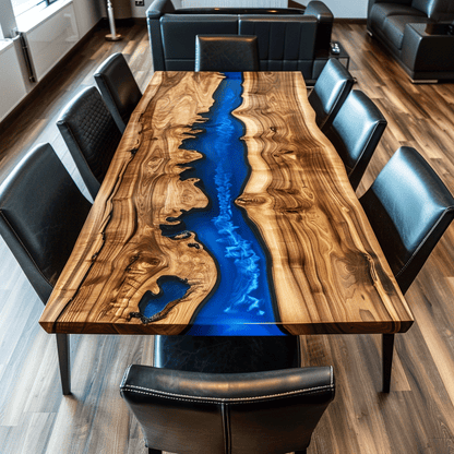 The Celestial Current Custom Epoxy Table - CET821