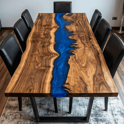The Celestial Current Custom Epoxy Table - CET821