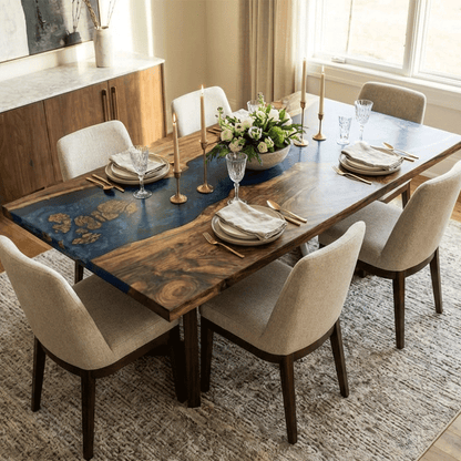 The Cosmic Abyss Custom Epoxy Table - CET828