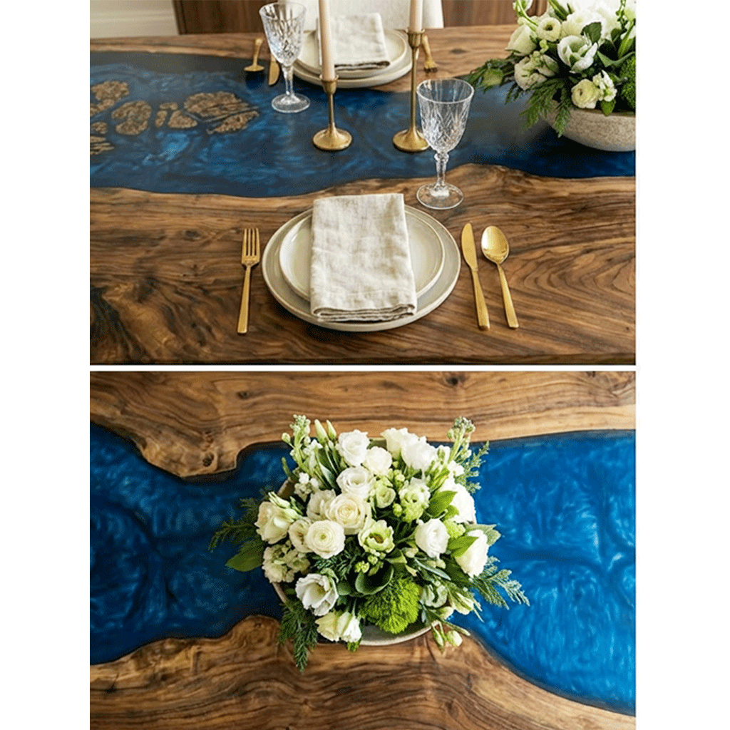 The Cosmic Abyss Custom Epoxy Table - CET828