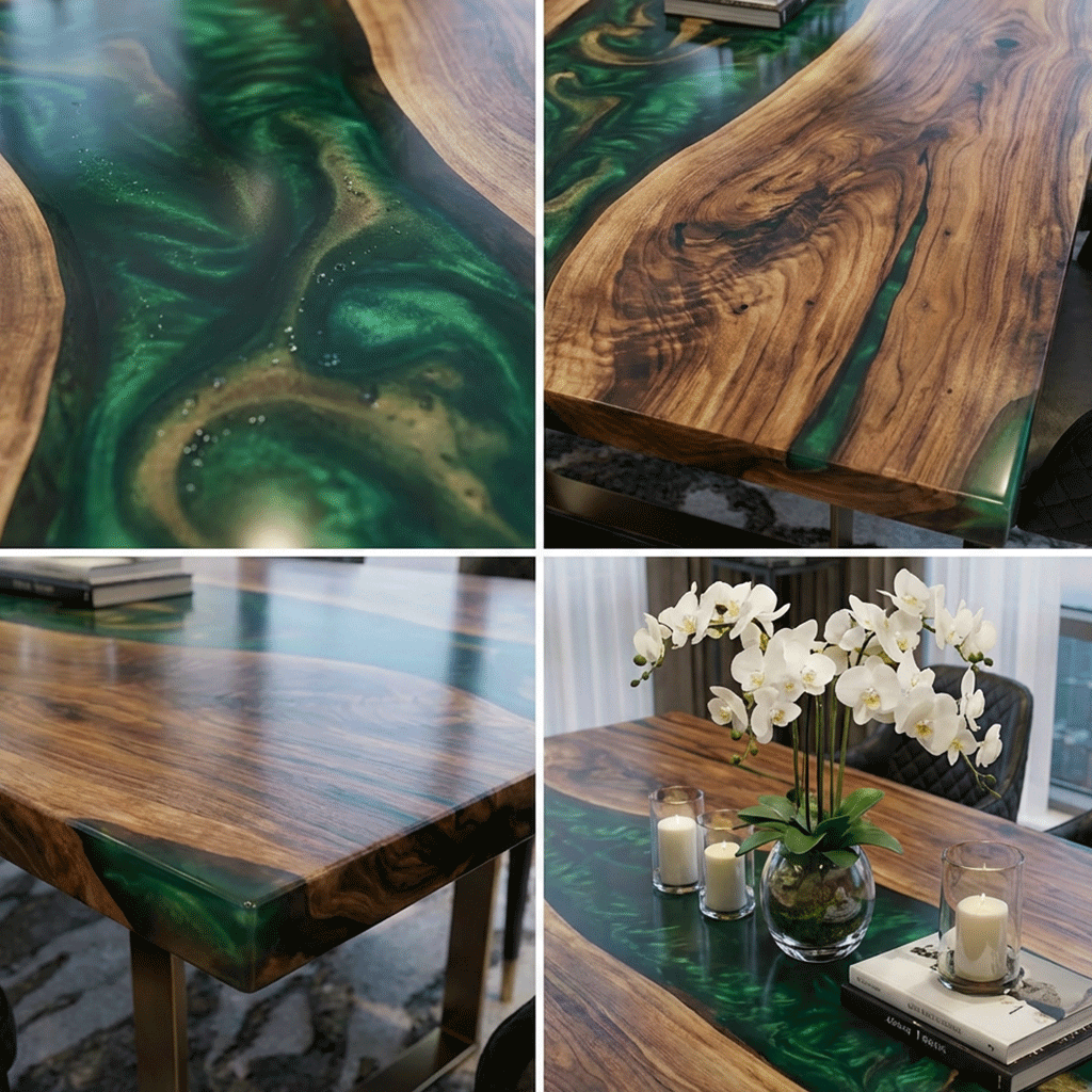 The Urban Oasis Custom Epoxy Table - CET810